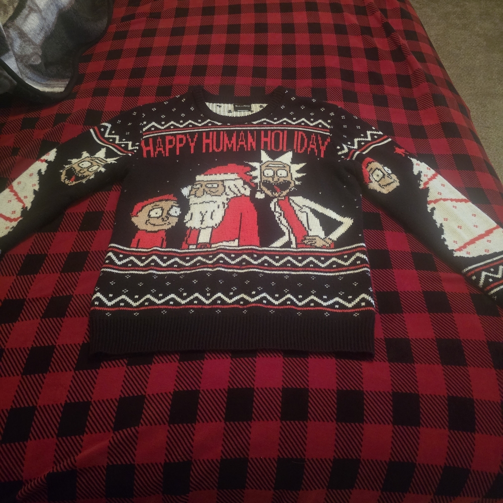 Rick And Morty Christmas Sweater